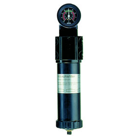 RIEGLER® - Aktivkohlefilter mit Differenzdruckmanometer, 0,005 mg/m³, G 1.1/2"