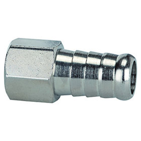 RIEGLER® - Aufschraubtülle MS vernickelt G1/4" LW12 Länge 33mm Gewindelänge 10mm SW15