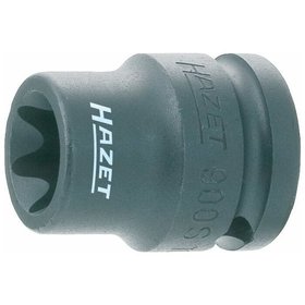 HAZET - Schlagschrauber-Steckschlüssel-Einsatz 1/2" 900S für Außen-TORX® E10