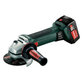 metabo® - Akku-Winkelschleifer W 18 LTX 125 Quick, 2x 5,2Ah, im Koffer