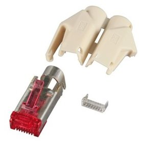 EFB - Modular-Stecker Cat6 RJ45 24-27AWG bg Schirm rnd geschirmt f.Litzenleiter