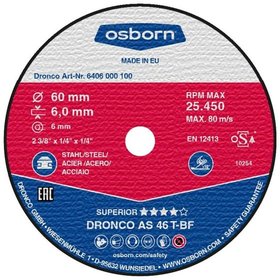 osborn - Mini-Trennscheibe AS46T 60X6,0 X6 T41*