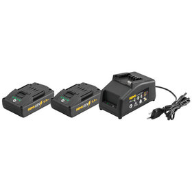 REMS - Power-Pack 22V,1,5Ah/230V,70W2xAkku + Ladegerät, im Karton