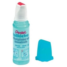 Pentel® - Rollkleber, 30ml, ER153-GS, non permanant, m. Gummirolle