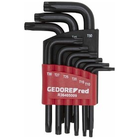 GEDORE red® - R36405009 Winkelschraubendrehersatz TX T10-50 9-teilig