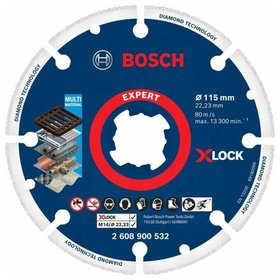 Bosch - EXPERT Diamond Metal Wheel X-LOCK Trennscheibe, 115 x 22,23 mm (2608900532)