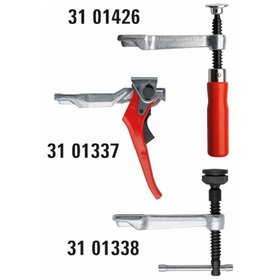 BESSEY® - Gleitbügel kpl. für Baugröße SLV (Holzgriff), Ausladung 120mm