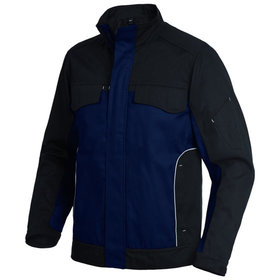 FHB - Berufsjacke ERNST, marineblau/schwarz, Größe M