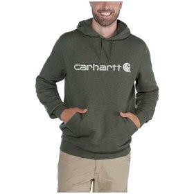 carhartt® - Herren Hoodie DELMONT GRAPHIC HOODED SWEATSHIRT, moss heather, Größe XXL