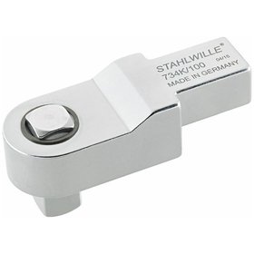 STAHLWILLE® - Kalibrier-Vierkant-Einsteckwerkzeug Größe 100 Außen-4kant 3/4" Wkz.Aufn.22x28mm