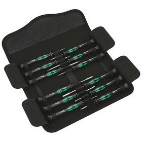 Wera® - Schraubendreher-Set Kraftform Micro 12 Electronic 1, für PH/SL/6-kant/TORX®