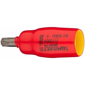 HAZET - Schraubendreher-Steckschlüsseleinsatz 8802KV-T40, Vierkant 10mm (3/8"), Innen TORX® Profil, T40