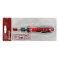 GEDORE red® - Bit-Schraubendreher Ratsche 1/4" 6-kant, Teleskopklinge, umschaltbar, R38910000