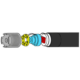 KSTOOLS® - 0° Frontkamera-Sonde,flexibel,Ø5,5mm,L=5m