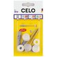 CELO - Blister WC-Befestigung WCS AZ8 SKS, 2er Packung