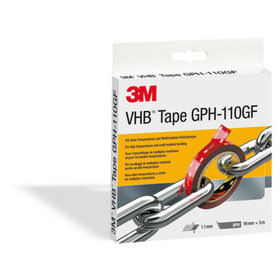 3M™ - VHB™ Klebeband GPH-110GF, Grau, 19 mm x 3 m, 1.1 mm