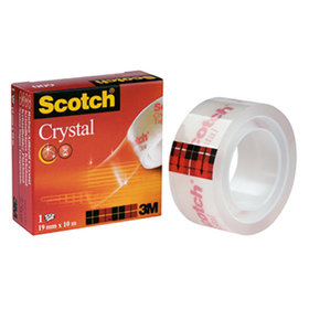 3M™ - Scotch Klebefilm Crystal Clear 600 C6001910 19mm x 10m transparent