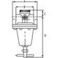 RIEGLER® - Konstant-Druckregler inkl. Manometer, BG 4, G 1.1/2", 0,5 - 3 bar