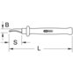 KSTOOLS® - Absetzmesser mit Schutzisolierung, 165mm