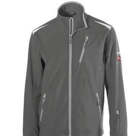 FORTIS AS - Softshell-Jacke 24, dunkel-grau/hell-grau, Größe XXXL