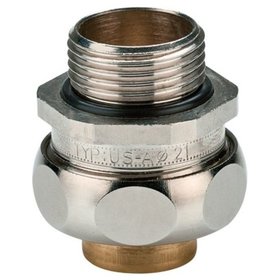 Flexa - Schlauchverschraubung US-M Ms ø14mm Gew M12x1,5 11,1mm(5/16) IP40-66 ger