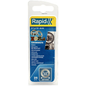 Rapid® - Ösen mit Ring - 21 x 10mm, 25er Pack, 5000412