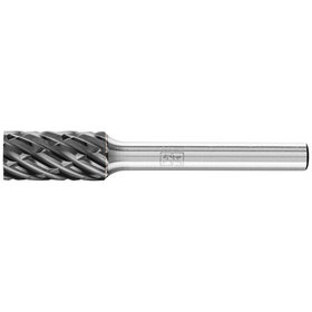 PFERD - Hartmetall Hochleistungsfrässtift STEEL Zylinder ZYA Ø 10x20mm Schaft-Ø 6 mm HICOAT für Stahl