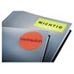 AVERY™ Zweckform - L6004-25 Etiketten in Sonderfarben, A4, 63,5 x 29,6 mm, 25 Bogen/675 Etiketten, neongelb