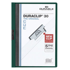 DURABLE - Klemmmappe DURACLIP 30 220032 DIN A4 Polyethylen petrol