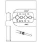 GEDORE - 8140-18 Modul-Einsatz für schwere Steckverbinder 0,14-4mm