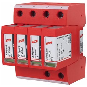 DEHN - Überspannungsableiter TN-S 230VAC 1,5kV mit Fernmeldekontakt 4TE Hutschiene 35mm