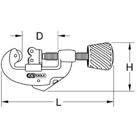 KSTOOLS® - Quick-Rohrabschneider, 3-38mm