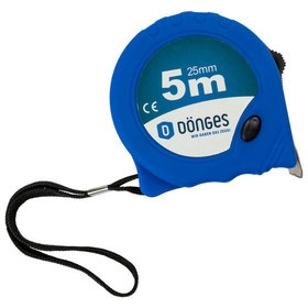 Dönges - Rollbandmaß, Soft-Case, blau, 500 cm, 25 mm