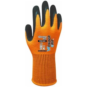 WONDERGRIP - Sicherheitshandschuhe Kälteschutz | THERMO LITE | orange | WG-320 | Größe 9