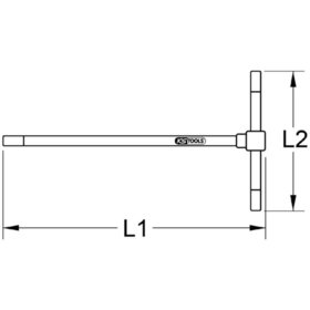 KSTOOLS® - 3-Wege T-Griff-Torx-Schlüssel, T20