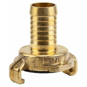 GARDENA - Messing-Schnellkupplungs-Schlauchstück, für 19 mm (3/4")-Schläuche