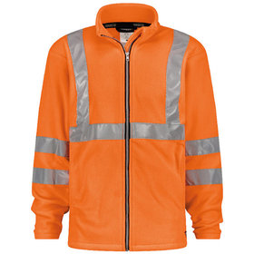 Dassy® - Kaluga Warnschutz Fleecejacke, Größe 4XL, NEONORANGE