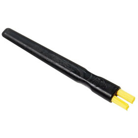 Warmbier® - Flachbürste, gelbe Borsten, ESD, Breite 12,5mm