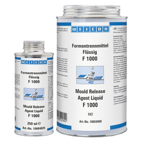 WEICON® - Formentrennmittel Flüssig F 1000 | für glatte Oberflächen | 250 ml | weiß, milchig