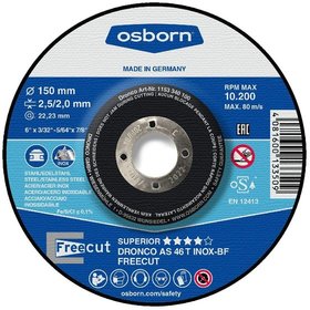 osborn - Trennscheibe AS46TINOXFREE150X2,5/2X22,23T42