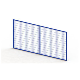 META® - Rückwandgitter 500x2700 RAL 5010 enzianblau Pal.reg. Masch. 60x80x3mm