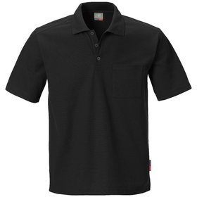 KANSAS® - Berufs-Poloshirt 7392, schwarz, Größe M