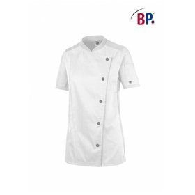 BP® - Kurzarm-Kochjacke für Damen 1598 485 weiß, Größe XL