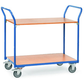 fetra® - Tischwagen 1600, Holzwerkstoffböden, Tragkraft 200kg