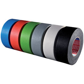 tesa® - tesaband 4671 Gewebeklebeband, schwarz, 50mm x 50m