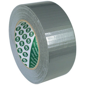 IKS - Gewebeklebeband G76 silber mit PE-Beschichtung, 50mm breit, 50m