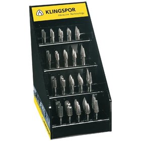KLINGSPOR - Fräser-/Kernbohrer-Set HF 100-A , 6mm Kreuzverzahnung, 1 Stück