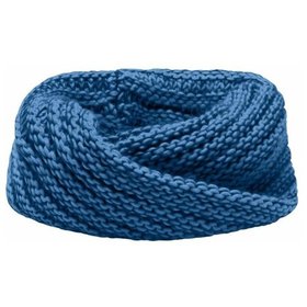 James & Nicholson - Loop Schal Twist MB7983, navy-blau/blau, Einheitsgröße