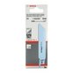 Bosch - Säbelsägeblatt S 522 EF, Flexible for Metal, 2er-Pack (2608657721)