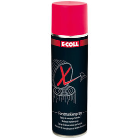 E-COLL - Forstmarkierspray leuchtpink Wasser- und wetterfest 500ml Spraydose